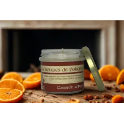 Petite Bougie Cannelle Orange – Bougie Artisanale | Les Bougies de Polignac
