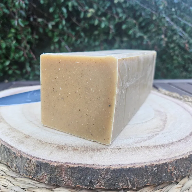 Savon naturel du Velay - Lentille verte du Puy, Verveine et karité