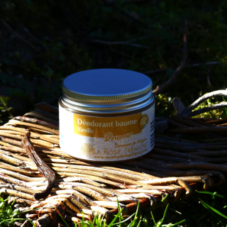 Déodorant baume extrait de Vanille (sans huiles essentielles)
