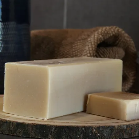 Pain de savon économique au lait d'ânesse peau sensible
