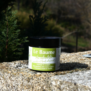 Baume nourrissant naturel au karité, calendula et huiles végétales - Soin apaisant et hydratant