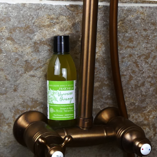 Savon liquide naturel - Olive, tournesol, ricin et parfums d'orange et litsée