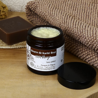 Beurre de Karité Brut, non raffiné et 100% Naturel – Hydratant Peau & Cheveux