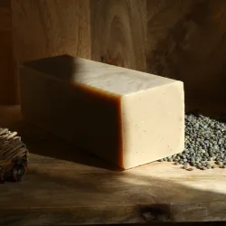 Savon naturel du Velay - Lentille verte du Puy, Verveine et karité