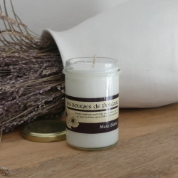 Grande bougie Musc Blanc