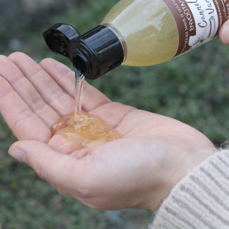 Savon liquide naturel envoûtant - Vanille et cannelle bio