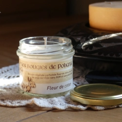 Bougie végétale parfumée fleur de coton