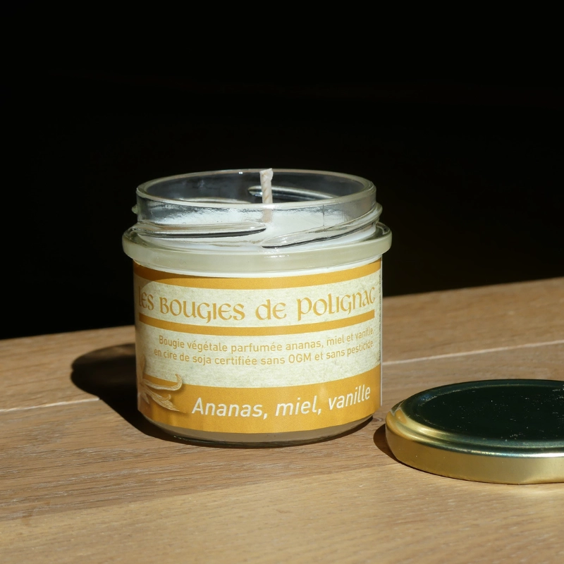 Petite bougie Ananas Miel Vanille
