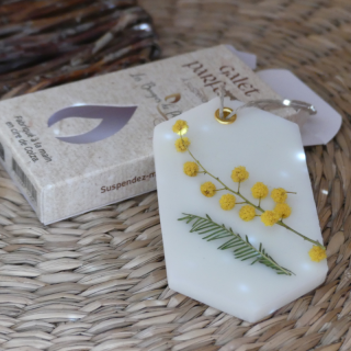 Galet de cire parfumé