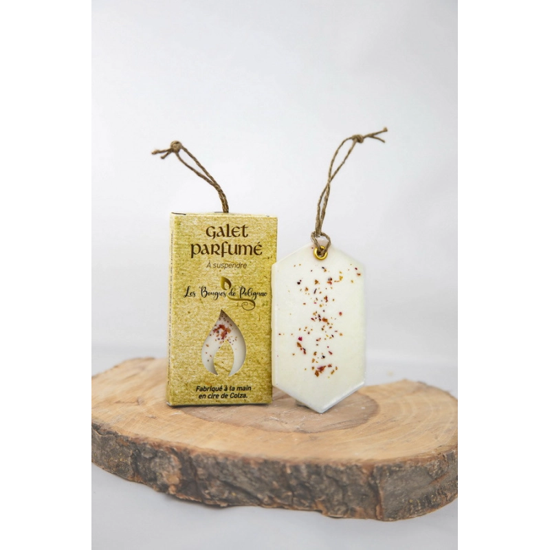 Galet de cire parfumé