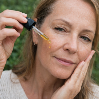 Sérum visage peau mâture
