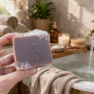Savon au Cade | Savon artisanal naturel purifiant - La Savonnerie La Rose Trémière