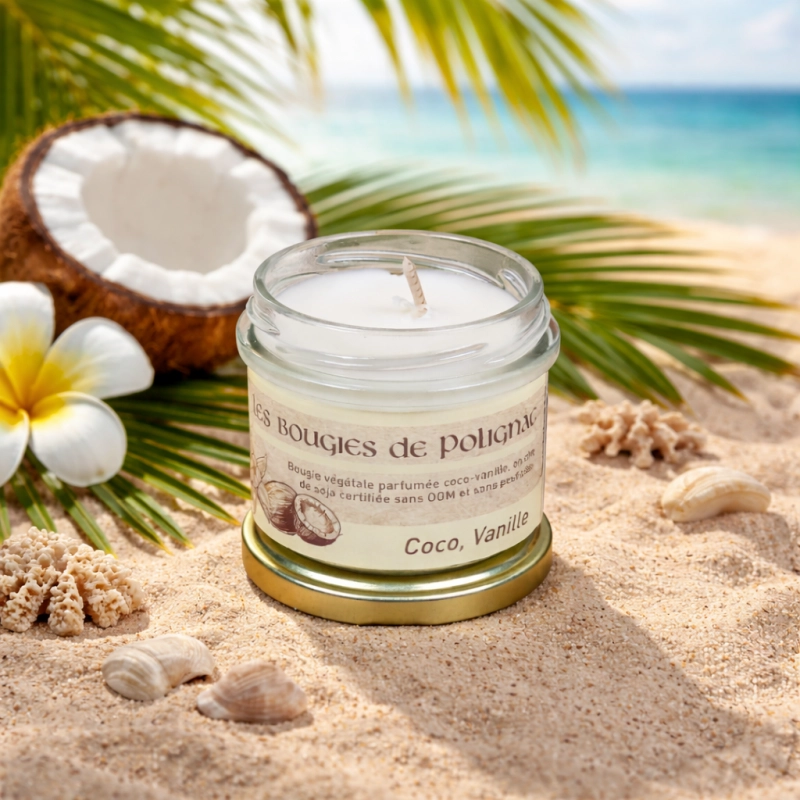 Petite Bougie coco vanille