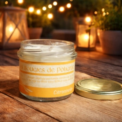 Petite bougie végétale à la citronnelle