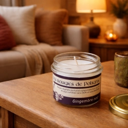Petite Bougie Gingembre Noir