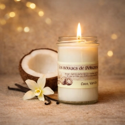 Bougie coco vanille