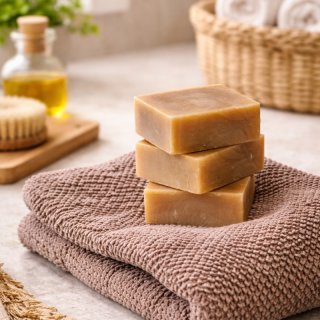 Pain de savon économique Lait d'ânesse et agrumes