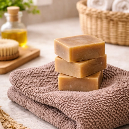 Pain de savon économique Lait d'ânesse et agrumes