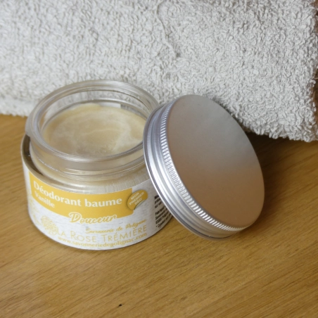 Déodorant baume extrait de Vanille (sans huiles essentielles)