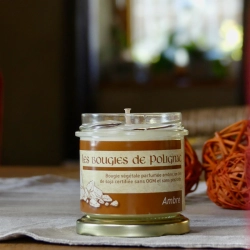 Bougie parfumée ambre