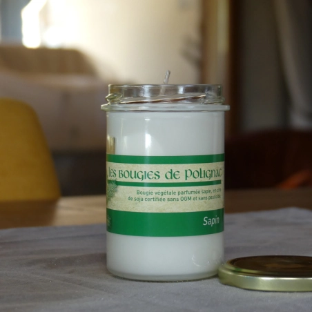 Bougie Végétale Sapin