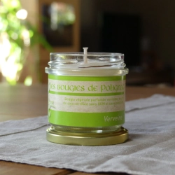 bougie parfumée verveine