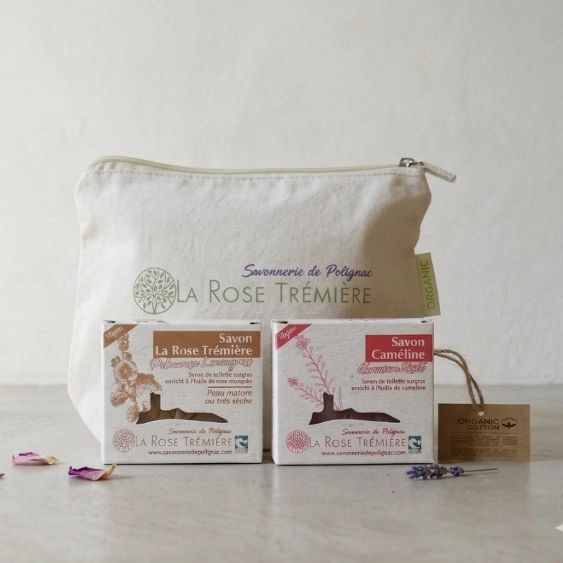 Coffret savons naturels fleuris | Savonnerie de Polignac