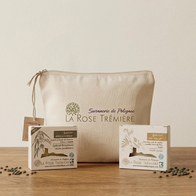 Coffret savons artisanaux Velay & Bricomania | Savonnerie de Polignac