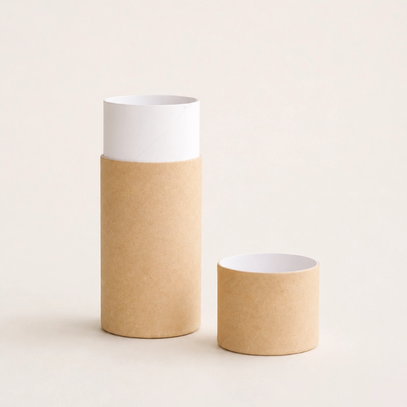Tube carton 70 g vide pour déodorant solide | Stick cosmétique