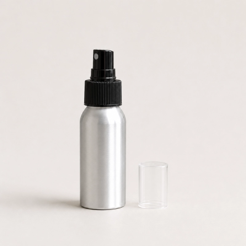 Flacon aluminium spray 30 ml vide rechargeable | Savonnerie de Polignac