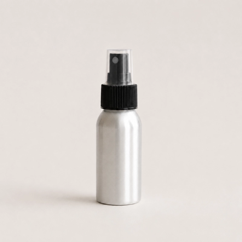 Flacon aluminium spray 30 ml vide rechargeable | Savonnerie de Polignac