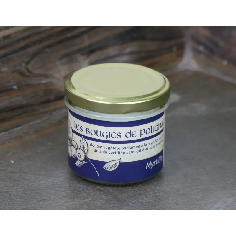 bougie végétale parfumée