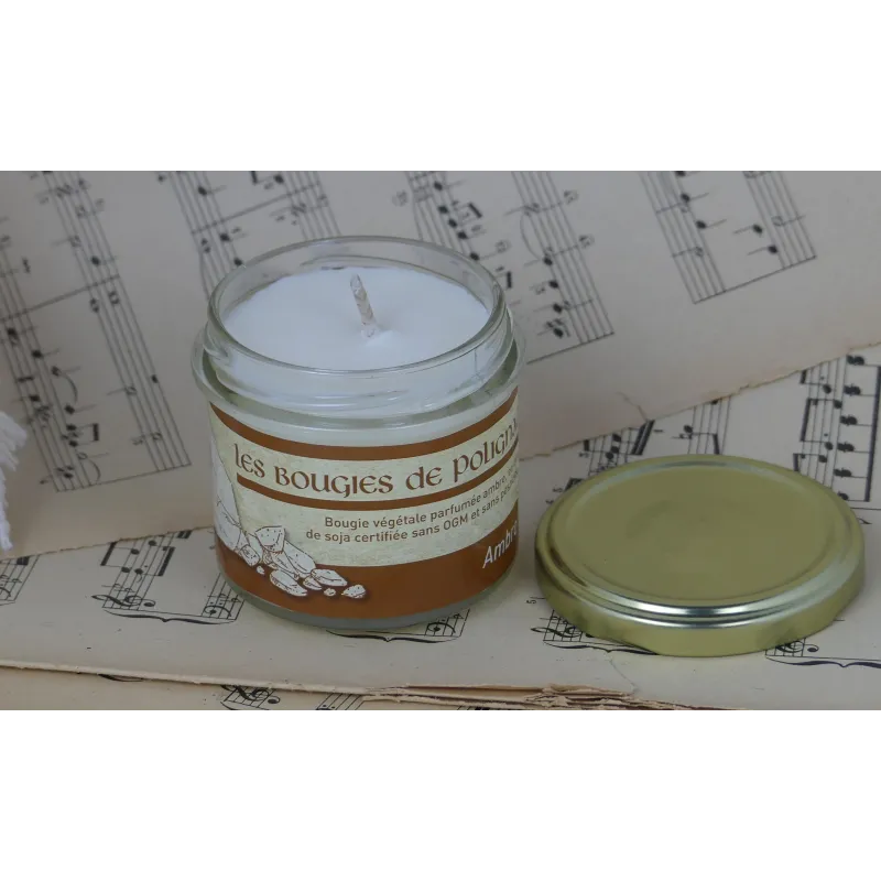 Bougie parfumée ambre