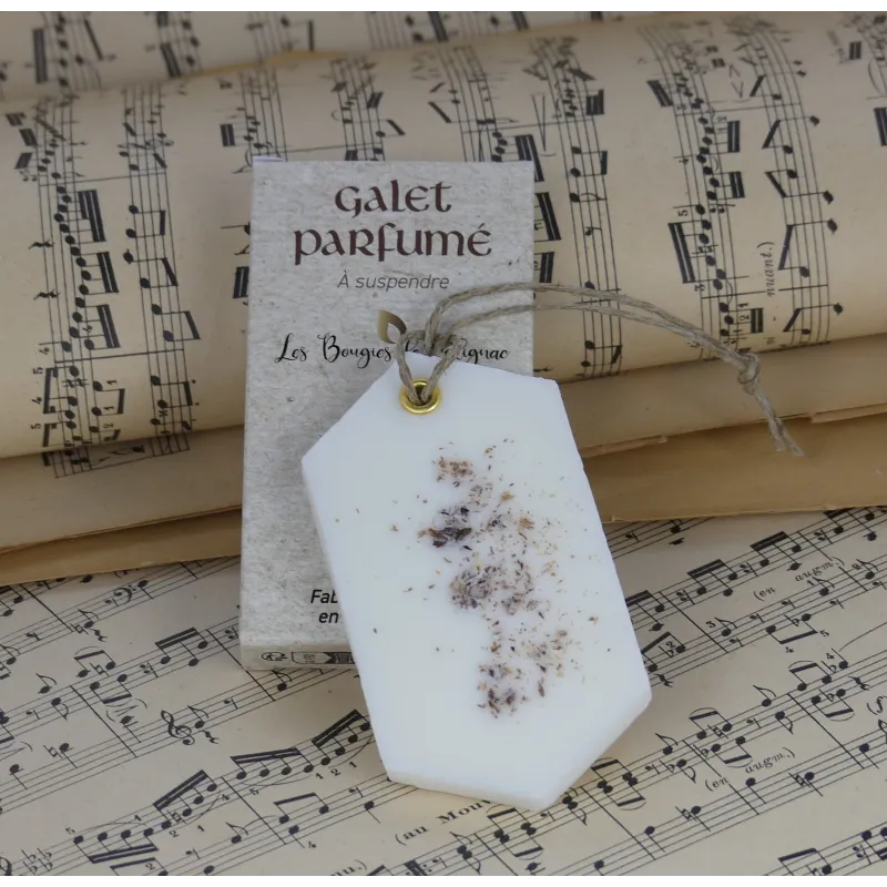 galet parfumé, galet de cire, parfum d'ambiance