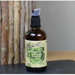 Huile de massage sportif - Arnica et huiles essentielles actives