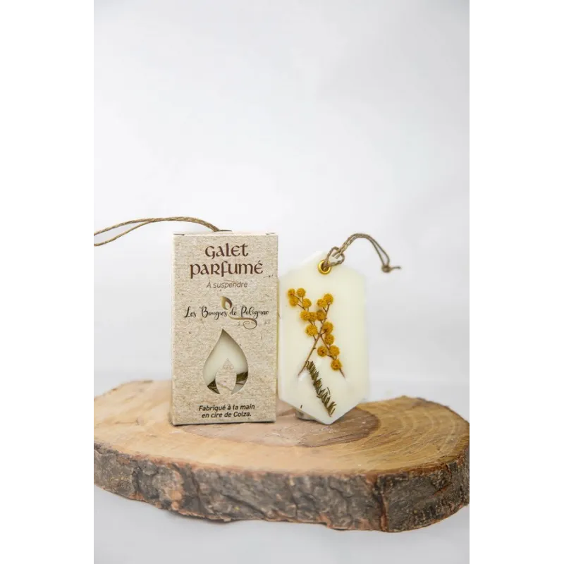 Galet de cire parfumé
