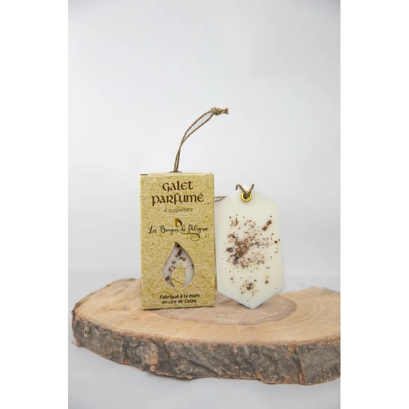 galet parfumé, galet de cire, parfum d'ambiance