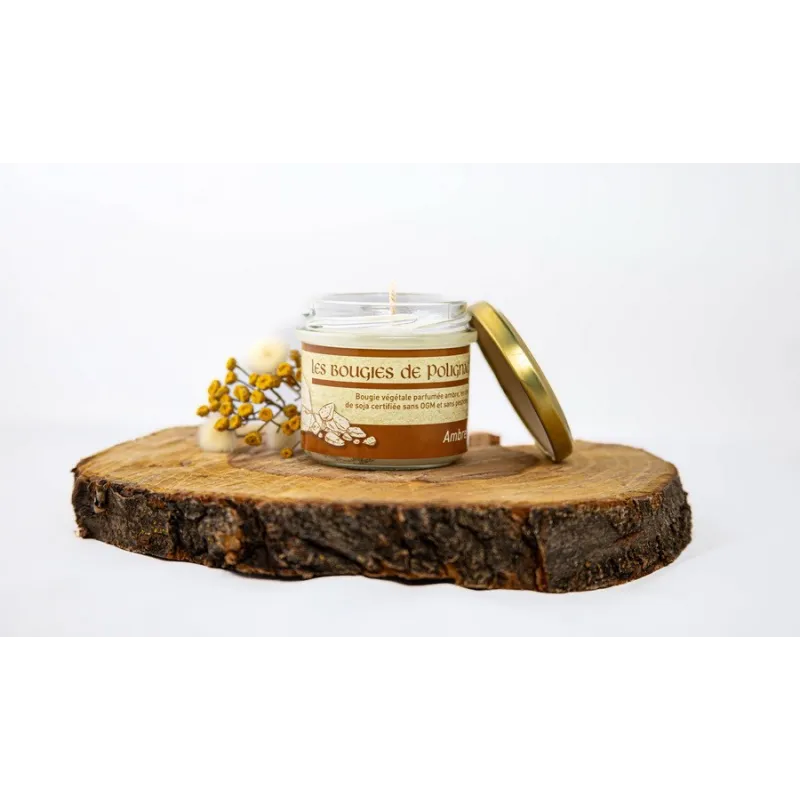 Bougie parfumée ambre