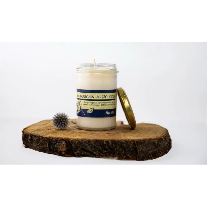 Bougie végétale myrtille