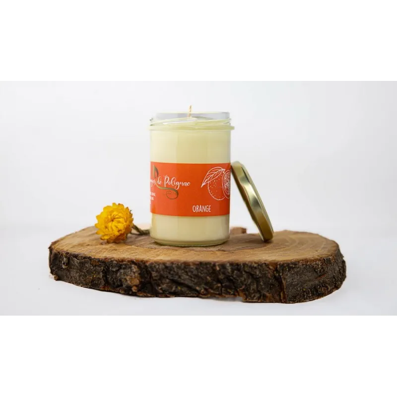 Bougie à l'orange
