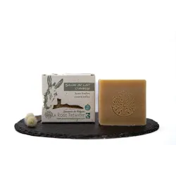 savon au lait d'ânesse sans huile essentielle naturel et doux