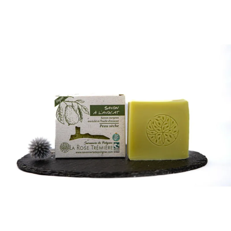 Savon purifiant à l'avocat - Nettoie, hydrate et équilibre la peau naturellement