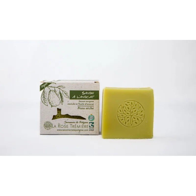 Savon purifiant à l'avocat - Nettoie, hydrate et équilibre la peau naturellement