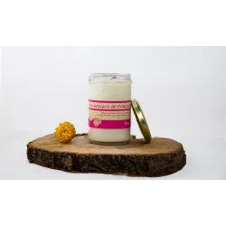 Bougie végétale Rose