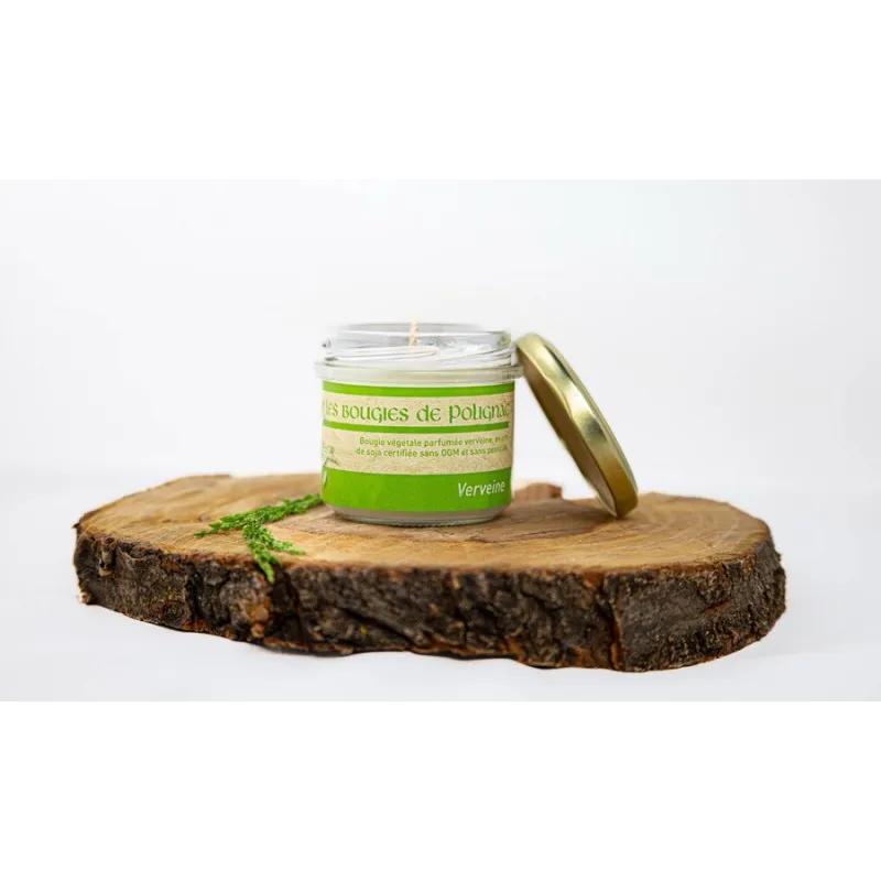 bougie parfumée verveine