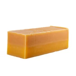 Pain de savon économique Rose trémière pour peaux très sèche