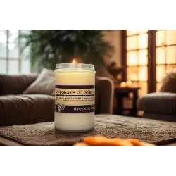 Bougie Gingembre Noir - Cire végétale