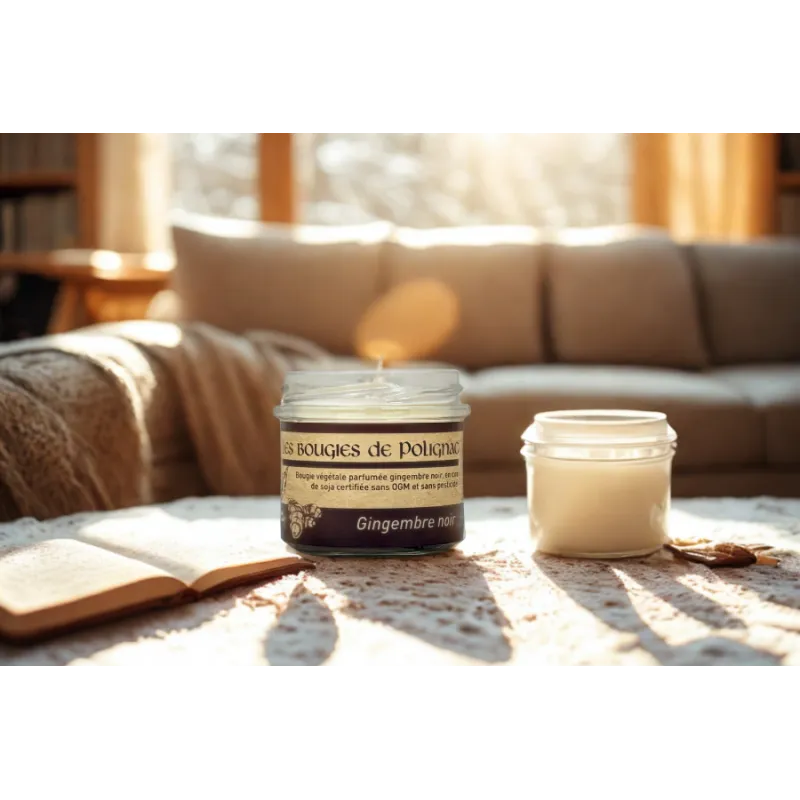 Petite Bougie Gingembre Noir