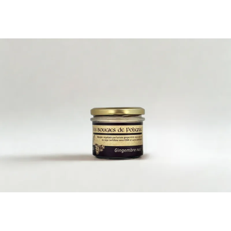 Petite Bougie Gingembre Noir