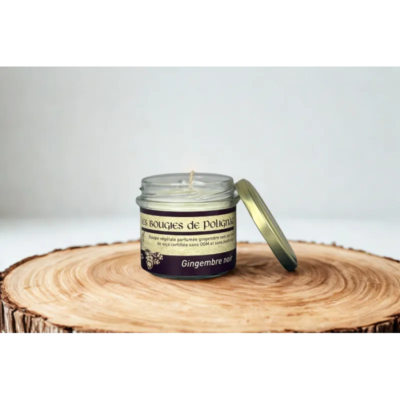 Petite Bougie Gingembre Noir